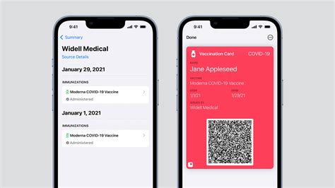 apple wallet verifiable vaccine